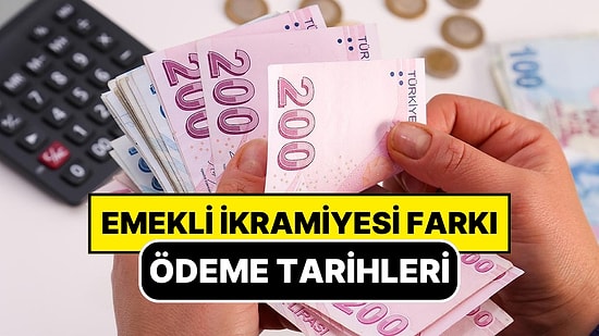 Emekli Bayram İkramiye Farkı Ne Zaman Yatacak? Bin Liralık Farkın Ödeneceği Tarih Açıklandı