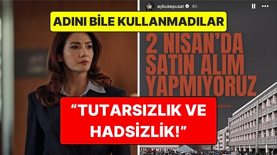 Boykot Çağrısı Yapan Aybüke Pusat TRT’deki Teşkilat Dizisinin Oyuncu Kadrosundan Çıkarıldı