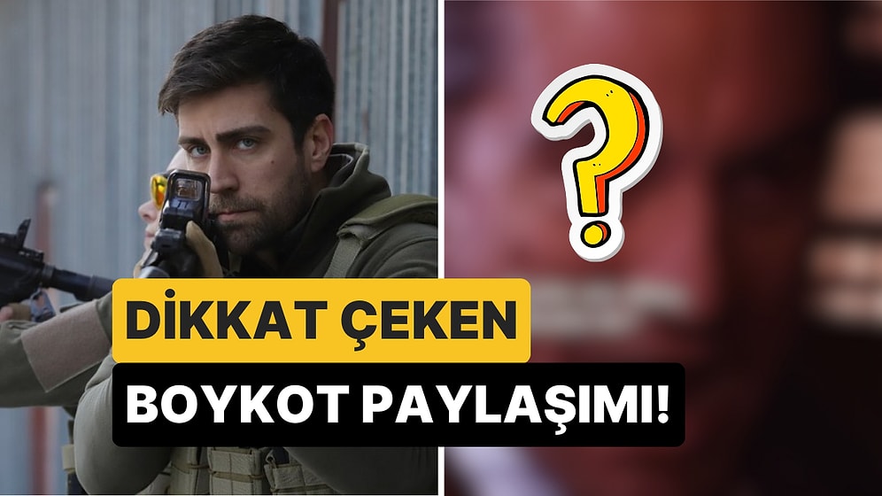 Aybüke Pusat'a Destek Gibi: Eski Teşkilat Dizisi Oyuncusu Çağlar Ertuğrul Boykot Çağrısında Bulundu!