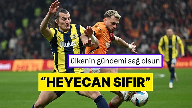 Boykotla Aynı Güne Denk Gelen Fenerbahçe - Galatasaray Derbisine Futbolseverlerden Tepkiler
