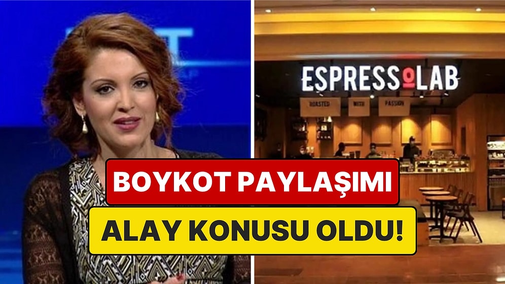 Nagehan Alçı'nın Espressolab Boykotu ile İlgili Yaptığı Paylaşım Alay Konusu Oldu!