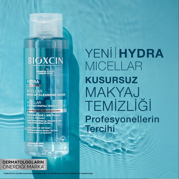 1. Temiz İçerikli ve Etkili: Bioxcin Micellar Makyaj Temizleme Suyu Görseli