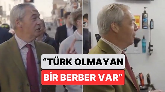 İngiltere'deki Aşırı Sağcı Reform UK Partisi Lideri Nigel Farage'in Türkler İçin Söyledikleri Tepki Çekti