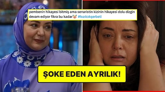 Seyirci Kızgın! Pembe'nin Kızılcık Şerbeti'nden Ayrılmasına Yoğun Tepki
