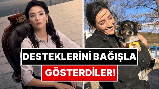 TRT'deki Dizisinden Çıkarılan Aybüke Pusat'ın Hayvanlar İçin Oluşturduğu Kampanyaya Bağış Yağmuru!