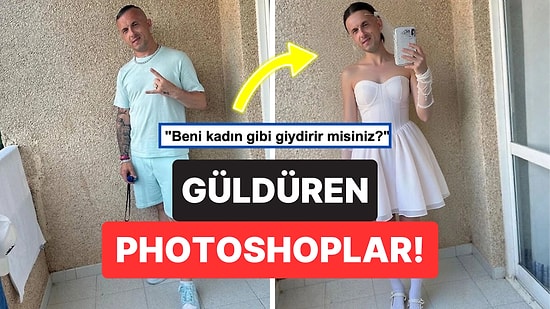 Photoshop Yeteneklerini Sergileyerek Herkese Dolu Dolu Kahkaha Attıran Kişiler