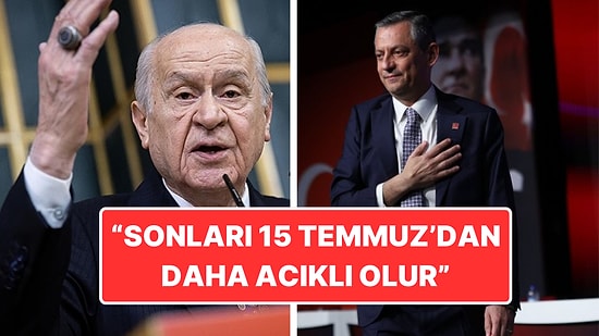 Devlet Bahçeli’den CHP’nin Kurultayındaki Açıklamalara Tepki: “15 Temmuz’dan Daha Acıklı Bir Son Olur”