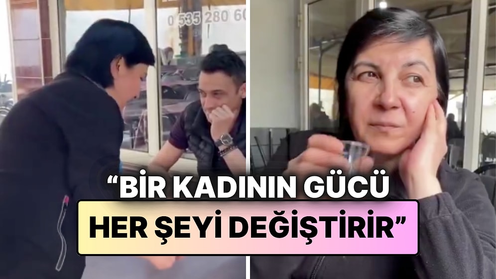 Felç Geçiren Eşinin İşini Devralarak Kıraathane İşleten Kadının İlham Veren Hikayesi!
