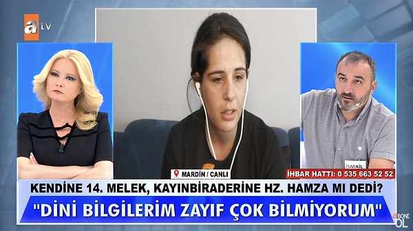 Duyanlara "Pes!" dedirten olayların odağındaki gelin Naciye bir süre sonra canlı yayına bağlandı.