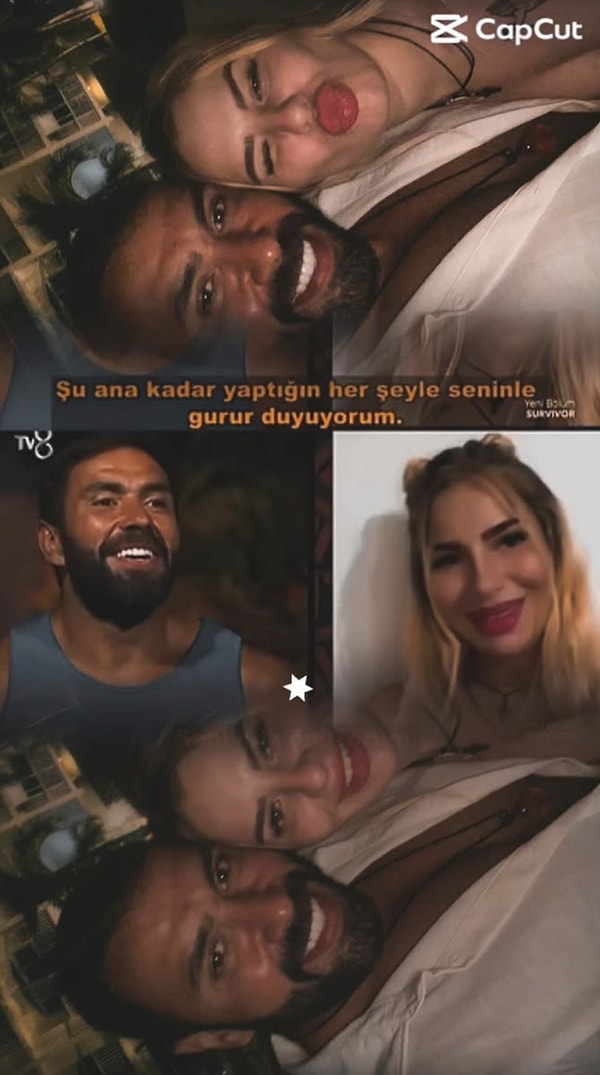 Survivor'dan elenen Yunus Emre, soluğu doğrudan Izabela'nın yanında aldı.