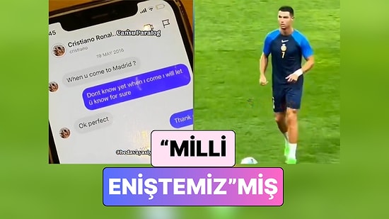 Arkadaşının Cristiano Ronaldo ile Flört Ettiğini Söyleyen Kadın Ronaldo'nun Antrenman Anlarını Paylaştı