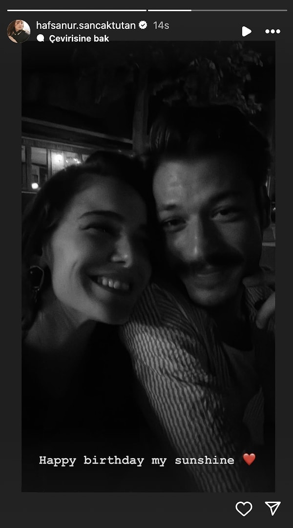 Son olarak çiftimiz doğum günü paylaşımıyla gündeme geldi. Kubilay Aka 30 yaşına bastı.