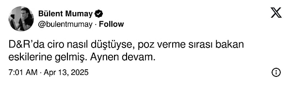 Eski Bakan Abdulhamit Gül’ün paylaşımı sosyal medyada da gündem oldu. 👇