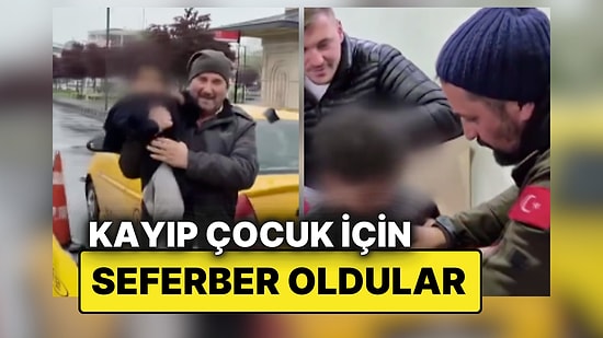 Düzce'de Sokakta Bulunan 3 Yaşındaki Çocuk Taksiciler Sayesinde Ailesine Kavuştu