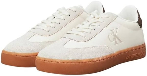 Calvin Klein CLASSIC CUPLOW LACEUP LTH FAD Spor Ayakkabı