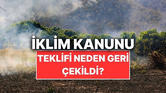 İklim Kanunu Nedir? İklim Kanunu Teklifi Neden Geri Çekildi?