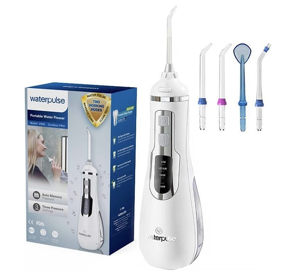 5. Amazon indirimi! WaterPulse NPO WP-V500 Water Flosser