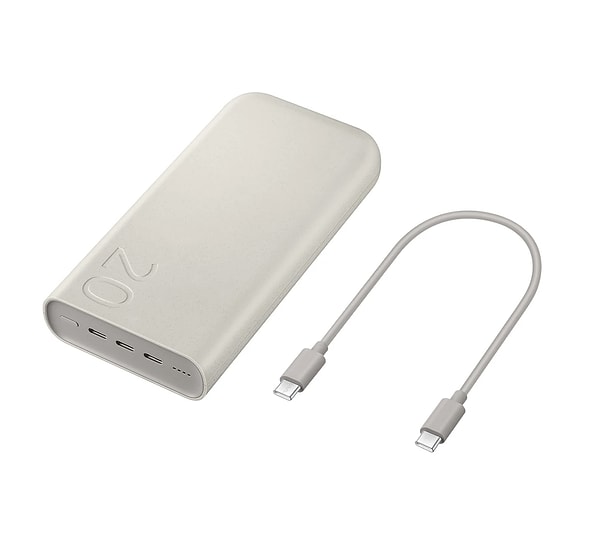 4. Samsung 20000 mAh Powerbank – Gün Boyu Enerji