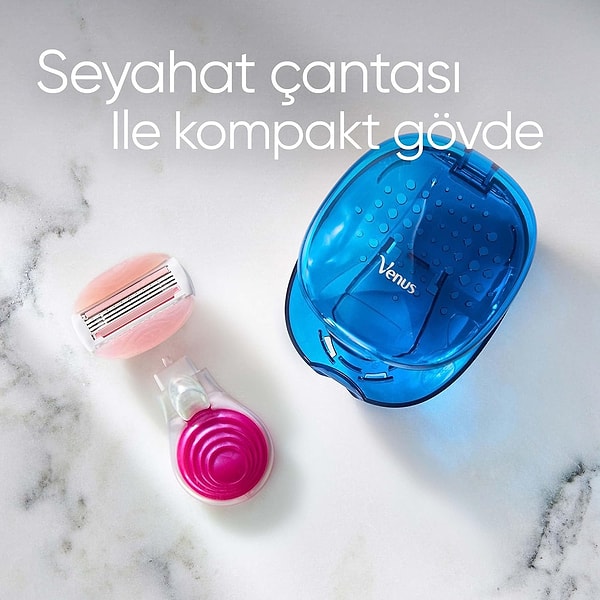 7. Gillette Venus Snap Breeze – Pratik ve Pürüzsüz