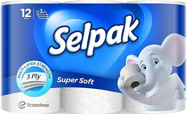 Selpak Tuvalet Kağıdı 12'li