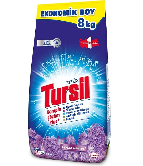 Tursilmatik Leylak Bahçesi Toz Çamaşır Deterjan