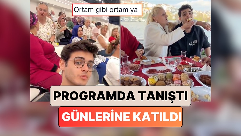 Esra Erol'un Programına Konuk Olan Bir Genç Programdan Tanıştığı Teyzelerle Teknede Gün Etkinliğine Gitti
