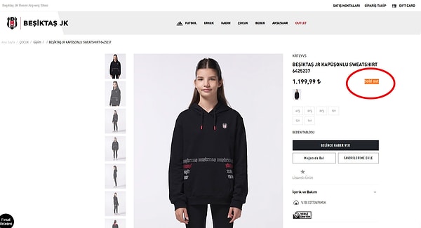 Söz konusu ürünün online mağazalarda tükendiği görüldü. Kartal Yuvası'nın sitesinde "Hepsi satıldı" ibaresi yer alıyor.