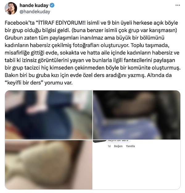 Kuday, paylaşımında şu ifadeleri kullandı:
