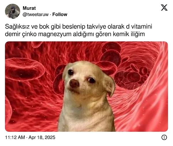 Et yemeğinin yanında ayran, üstüne de çay içtiğimi gören vücudum;