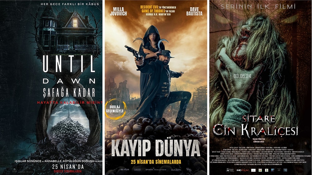 Kayıp Dünya, Şafağa Kadar, Sitare Cin Kraliçesi: 25 Nisan 2025 Cuma Günü Hangi Filmler Vizyona Giriyor?