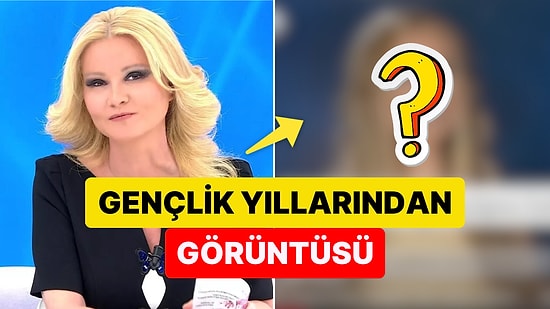 Ünlü Gazeteci Müge Anlı'nın Magazin Programı Sunduğu Gençlik Yıllarından Görüntüsü