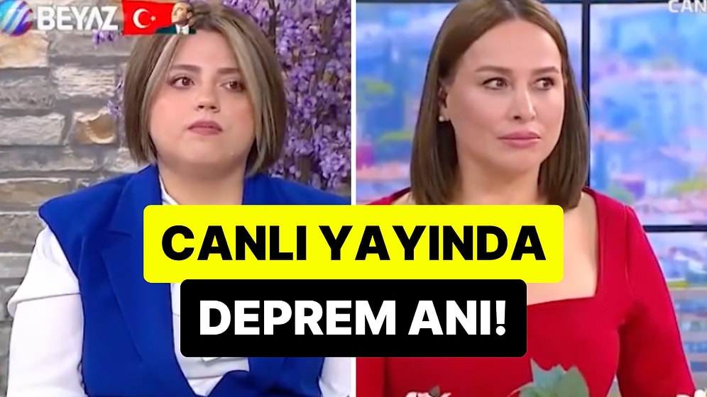 Nur Viral 6.2 Büyüklüğündeki İstanbul Depremine Canlı Yayında Yakalandı: Büyük Korku Yaşadı!