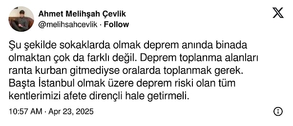 Gelen yorumlar da böyle;