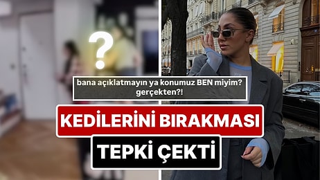 Damla Altun, Depreme Yakalandığı Anı Paylaştı: Kedilerini Yanına Almaması Tepki Çekince Ateş Püskürdü!