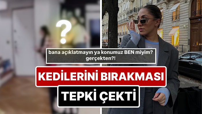 Damla Altun, Depreme Yakalandığı Anı Paylaştı: Kedilerini Yanına Almaması Tepki Çekince Ateş Püskürdü!