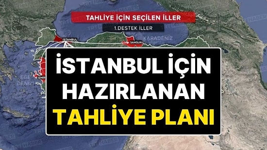 İstanbul’daki 23 Tahliye Noktası: İstanbul’da 7.5 Büyüklüğünde Bir Deprem İçin Hazırlanan Tahliye Planı