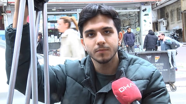 “Havada uyandım”