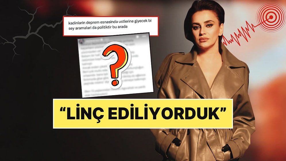 Depremde Sırtında Gitarla Az Kalsın Linç Ediliyormuş: Ceylan Ertem'in Çocukluk Travması