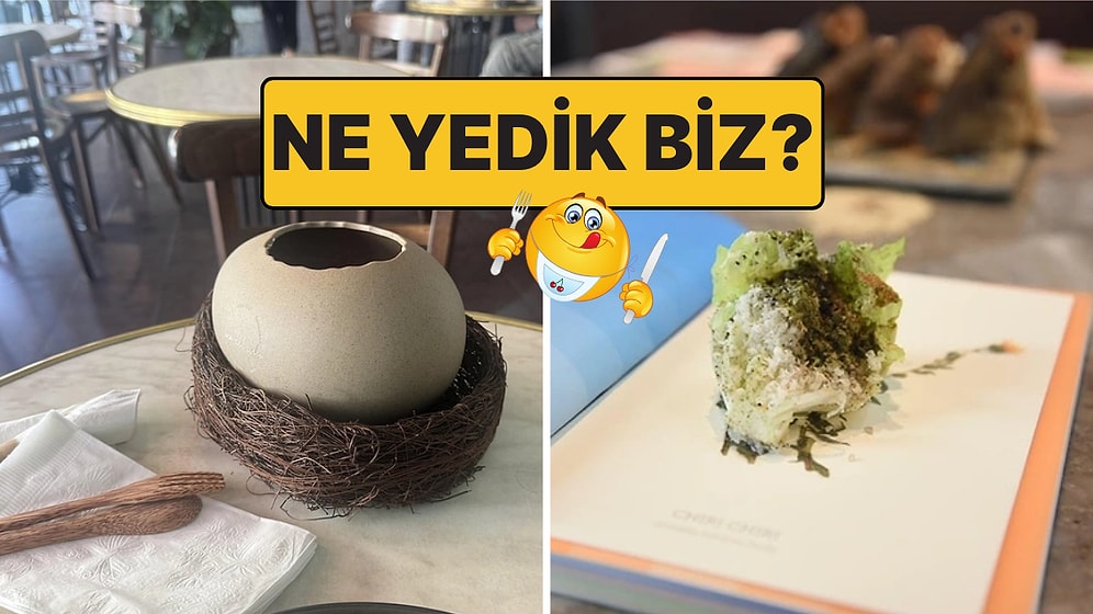 Lüks ve Pahalı Restoranların Masaya Geldiğinde Hayatı Sorgulatacak Göz Kanatan Sunumları