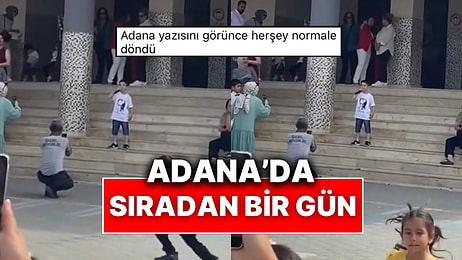 23 Nisan’da Adana’daki Bir Okulda Sensiz Ben Nefes Alamam Şarkısını Söyleyen Dertli Çocuk
