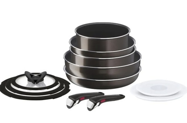 9. Trendyol indirim günlerinde bugün TEFAL Ingenıo Xl Intense 2x Büyük Set 12 Parça da var!
