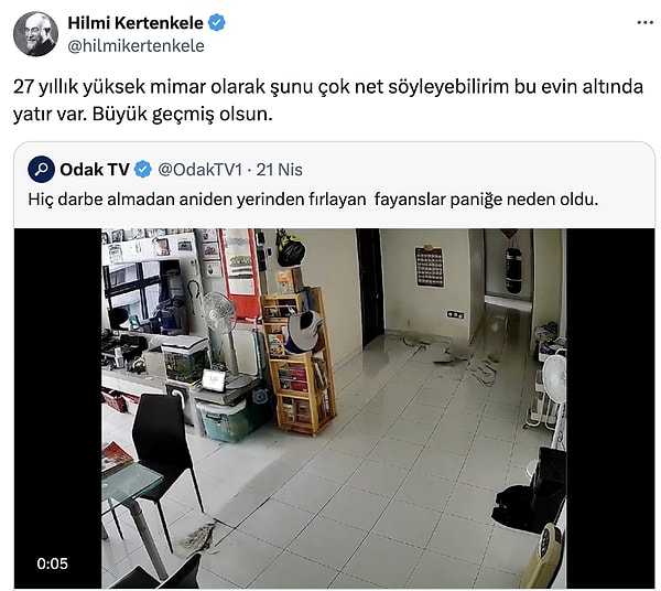 Bir de uzman görüşü alalım.