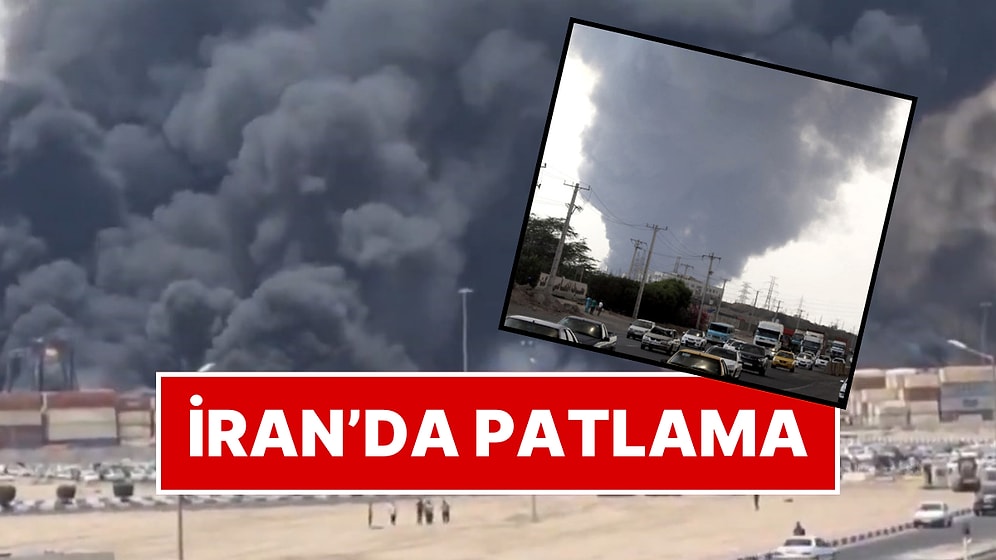 İran’da Şiddetli Patlama! O Anlar Kameralara Saniye Saniye Yansıdı