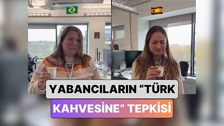 Bir İçerik Üreticisi Yabancı Arkadaşlarına Türk Kahvesi Deneterek Tepkilerini Kaydetti