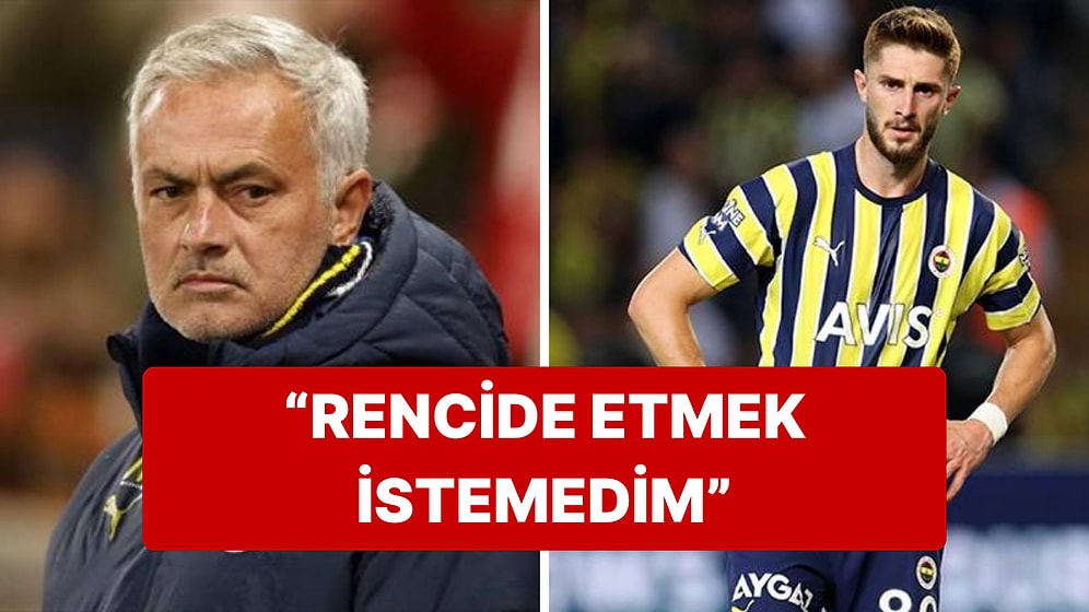Fenerbahçe'de Jose Mourinho, Erken Kart Gören İsmail Yüksek'le İlgili Konuştu