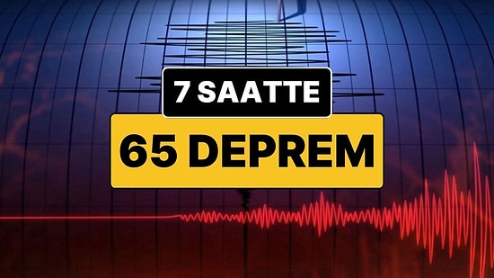 Kütahya'da Deprem Üstüne Deprem! Simav'da Sabaha Kadar 65 Deprem Oldu