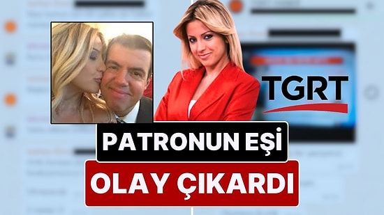 TGRT'de Olumsuz 'KJ'ye Patron Eşi Aslıhan Ören’den Sansür! “Olmayacak, O Kadar!”