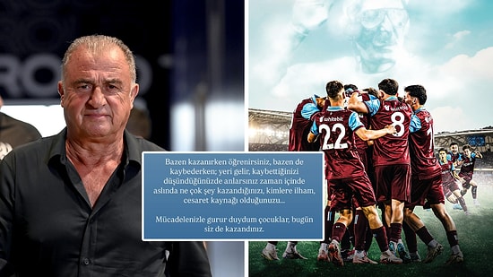 Trabzonspor U19'un Tarihi Başarısına Gelen Tebrikler!