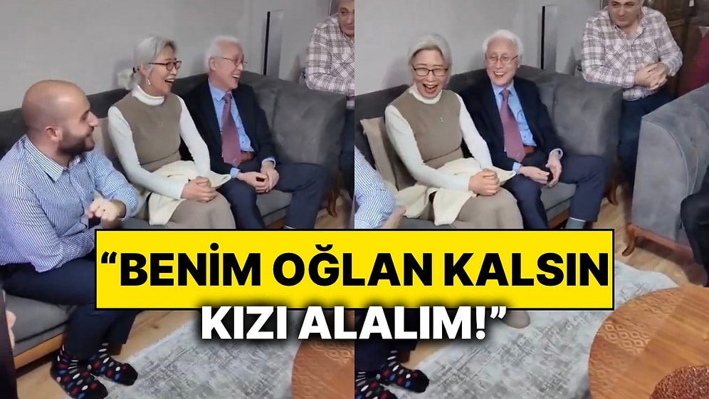 Oğulları İçin Kore’den Türkiye’ye Kız İstemeye Gelen Aile Esprileriyle Güldüren Anlar Yaşattı