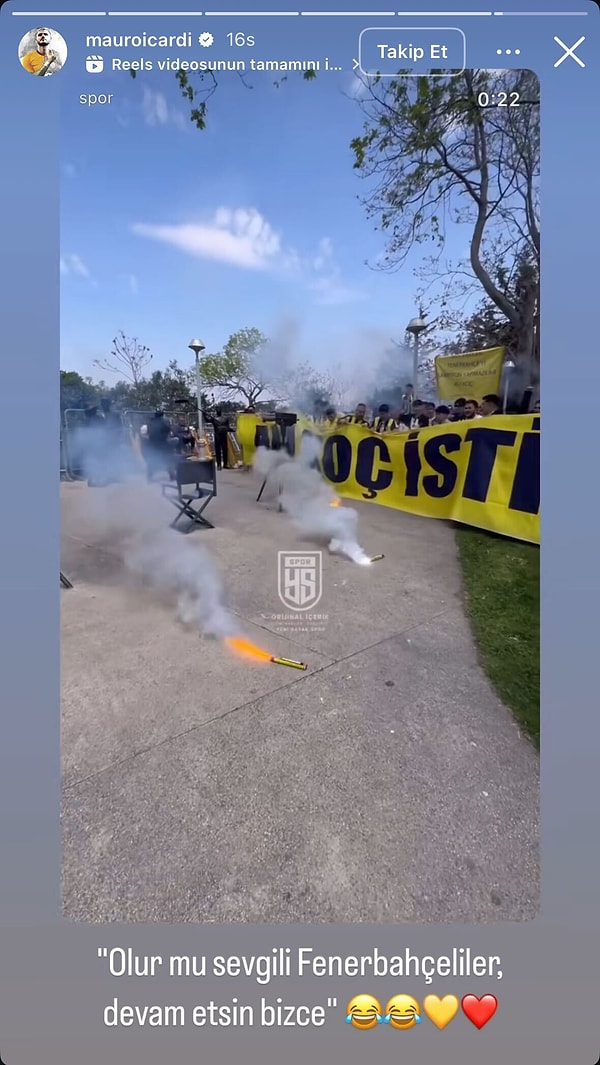 Icardi'den Fenerbahçe taraftarına mesaj geldi 👇